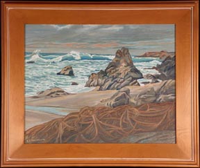 Gleason's Beach Stormwash LL Sorensen with Frame