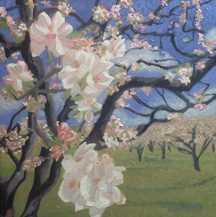 Linda Sorensen, Apple Blossoms Near and Far