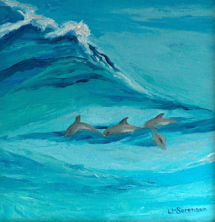 Linda Sorensen Bottlenose Dolphins Bodega Bay