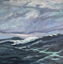Linda Sorensen, Dramatic Sea, Bodega Bay, Feb '23