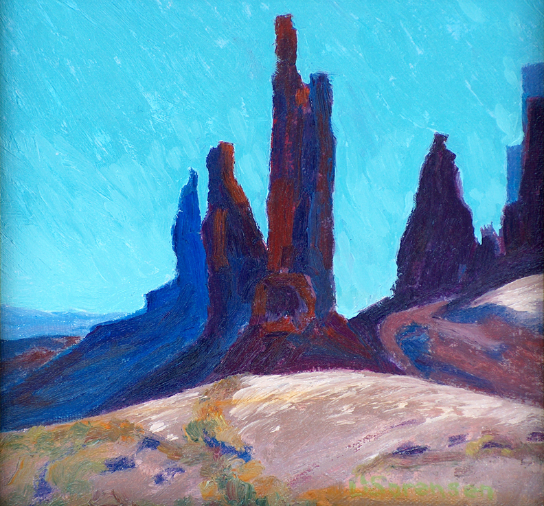 Pinnacles, Monument Valley, Arizona, Linda Sorensen