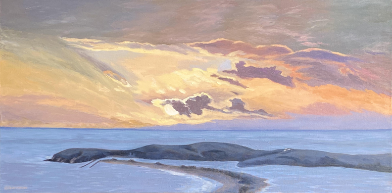 Linda Sorensen, Soaring Sunset, Bodega Head
