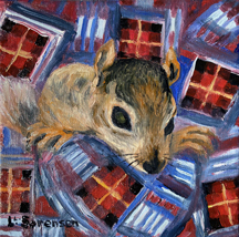 Squirrel Pocket Plaid, Linda Sorensen