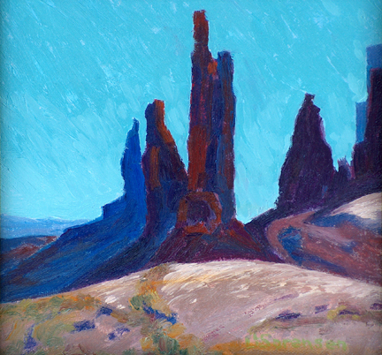 Linda Sorensen Monument Valley Pinnacles