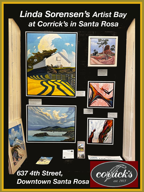 Linda Sorensen''s Artist Bay at Corricks, Santa Rosa