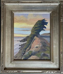 Linda Sorensen, Cypress in Golden Light