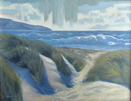 Linda Sorensen, Dune Waves, Tomales Bay