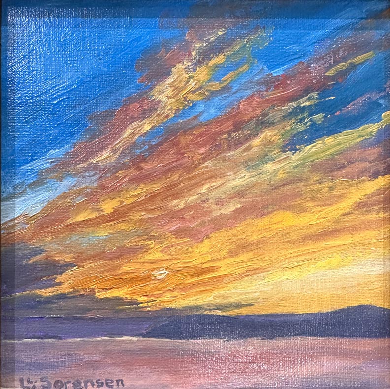 Linda Sorensen, Fire Over Bodega Head