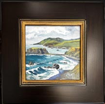 Linda Sorensen, From Above Blind Beach