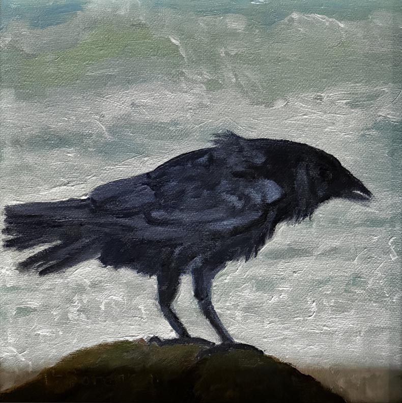 Linda Sorensen, Raven Talking to the Surf