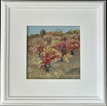 Linda Sorensen, Row of Old Vines 6  x 6