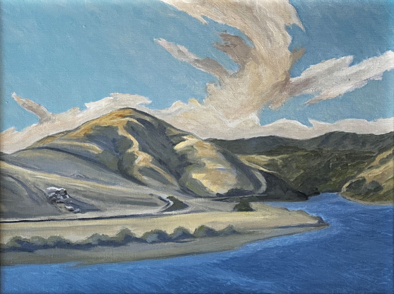 Linda Sorensen, Russian River at Highway One Bridge
