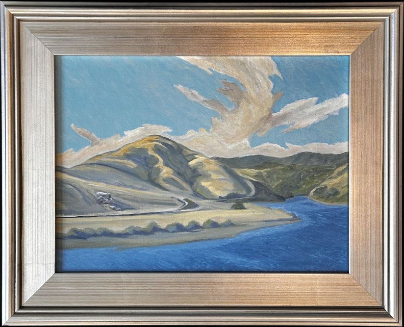 Linda Sorensen, Russian River at Highway One Bridge