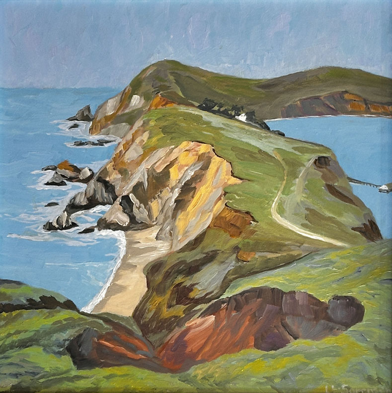 Linda Sorensen, Slip Slidin' Away, Point Reyes National Seashore