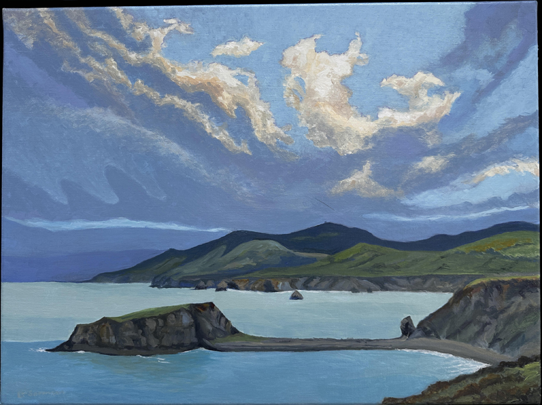 Linda Sorensen, Storm Break, 18 x 24