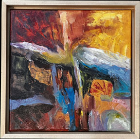 Linda Sorensen, Tale, 12 x 12 abstract